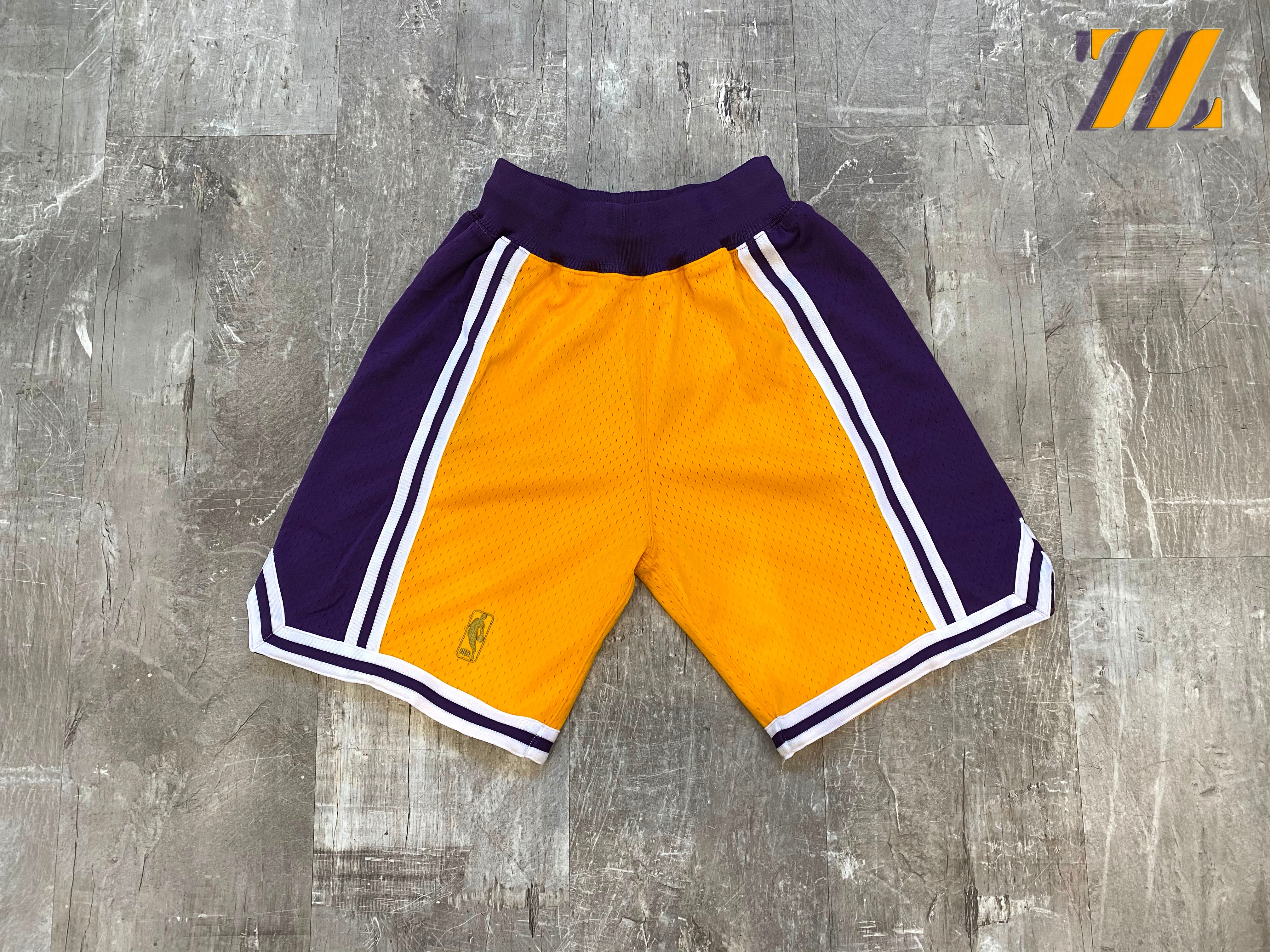 Kobe Bryant's Rookie Year Authentic Lakers Shorts XXL