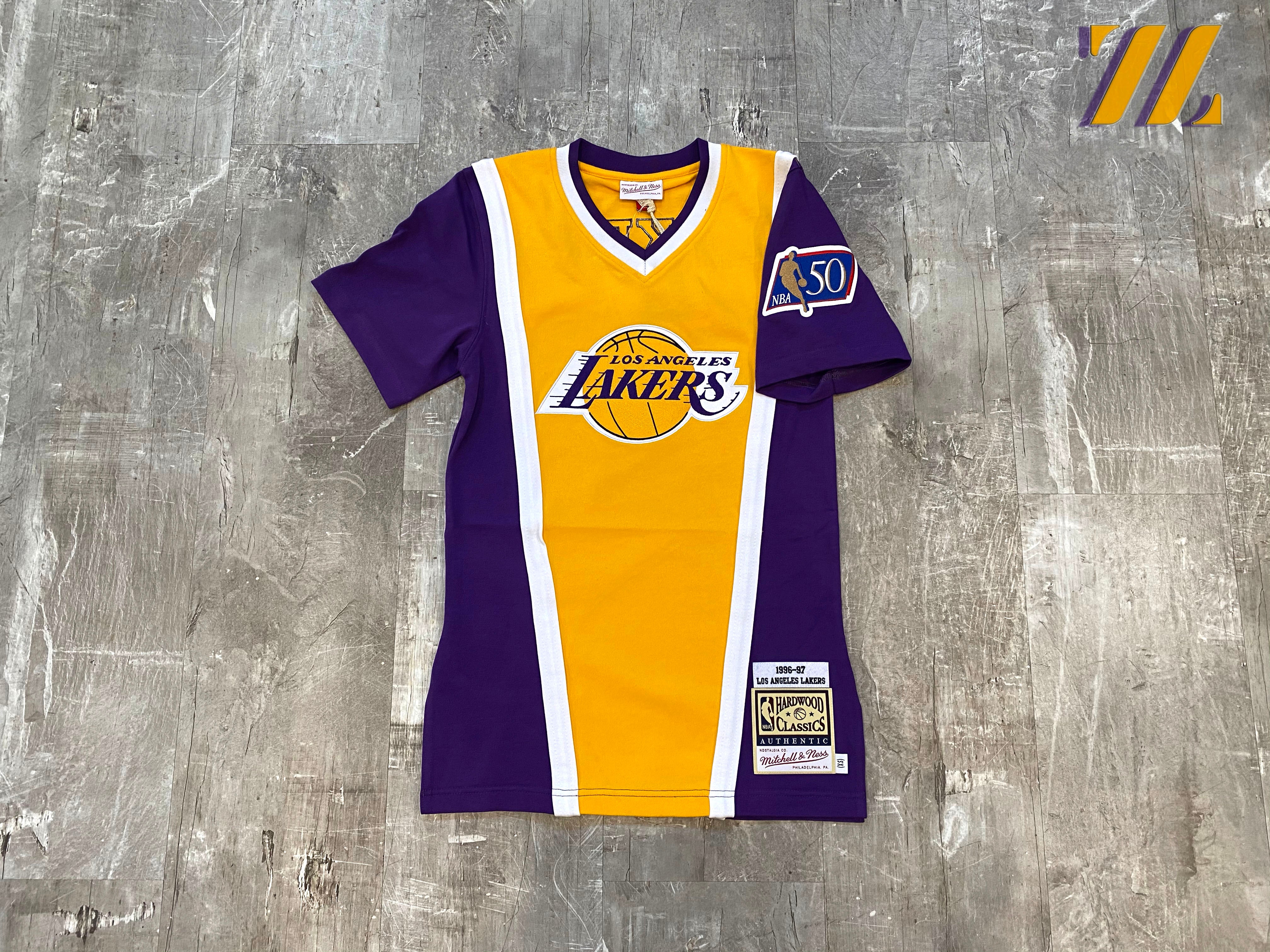 Mitchell & Ness NBA L.A Lakers Long Sleeve Top