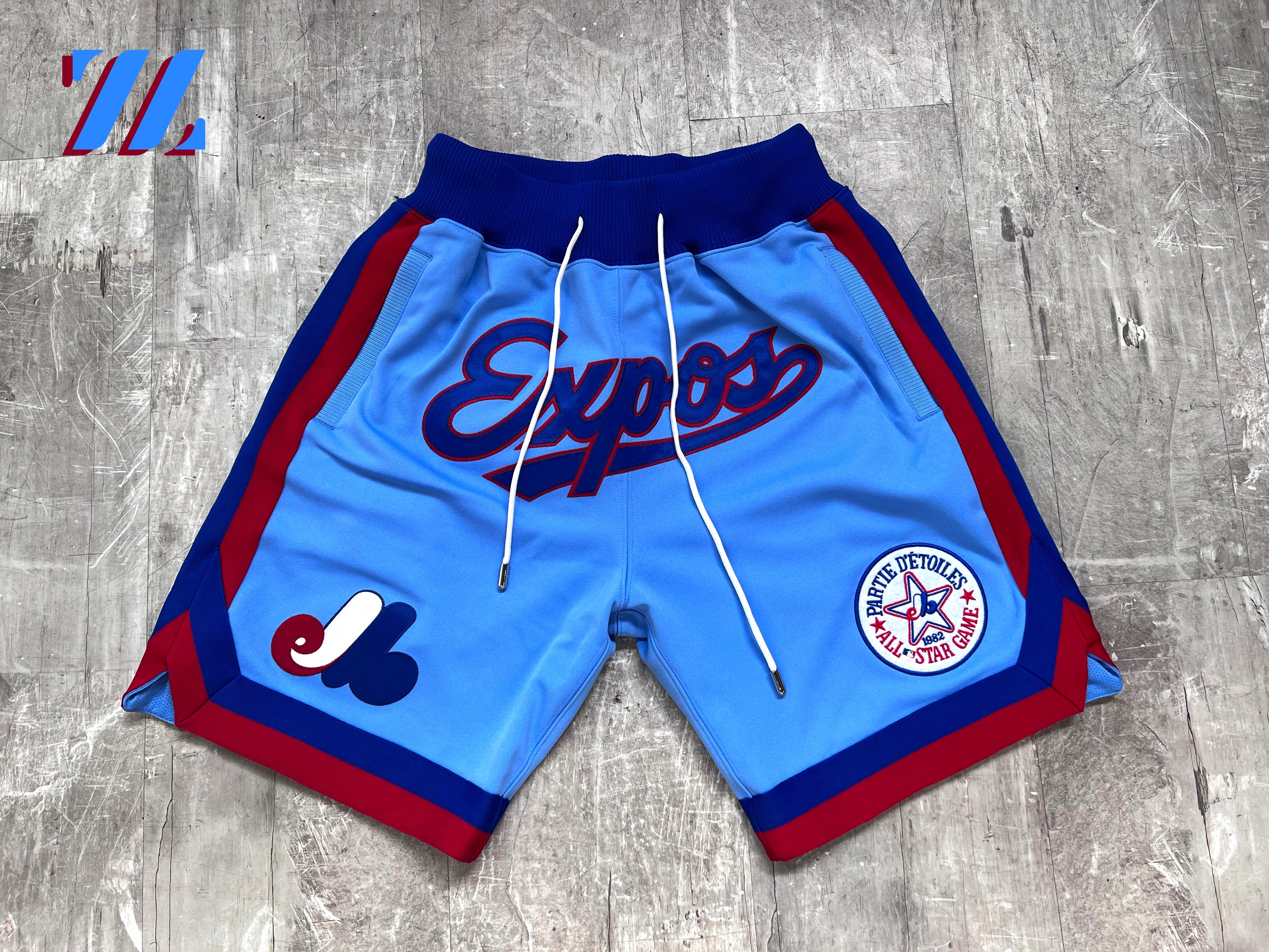 Men’s Mitchell & Ness Just Don Montreal Expos Shorts S