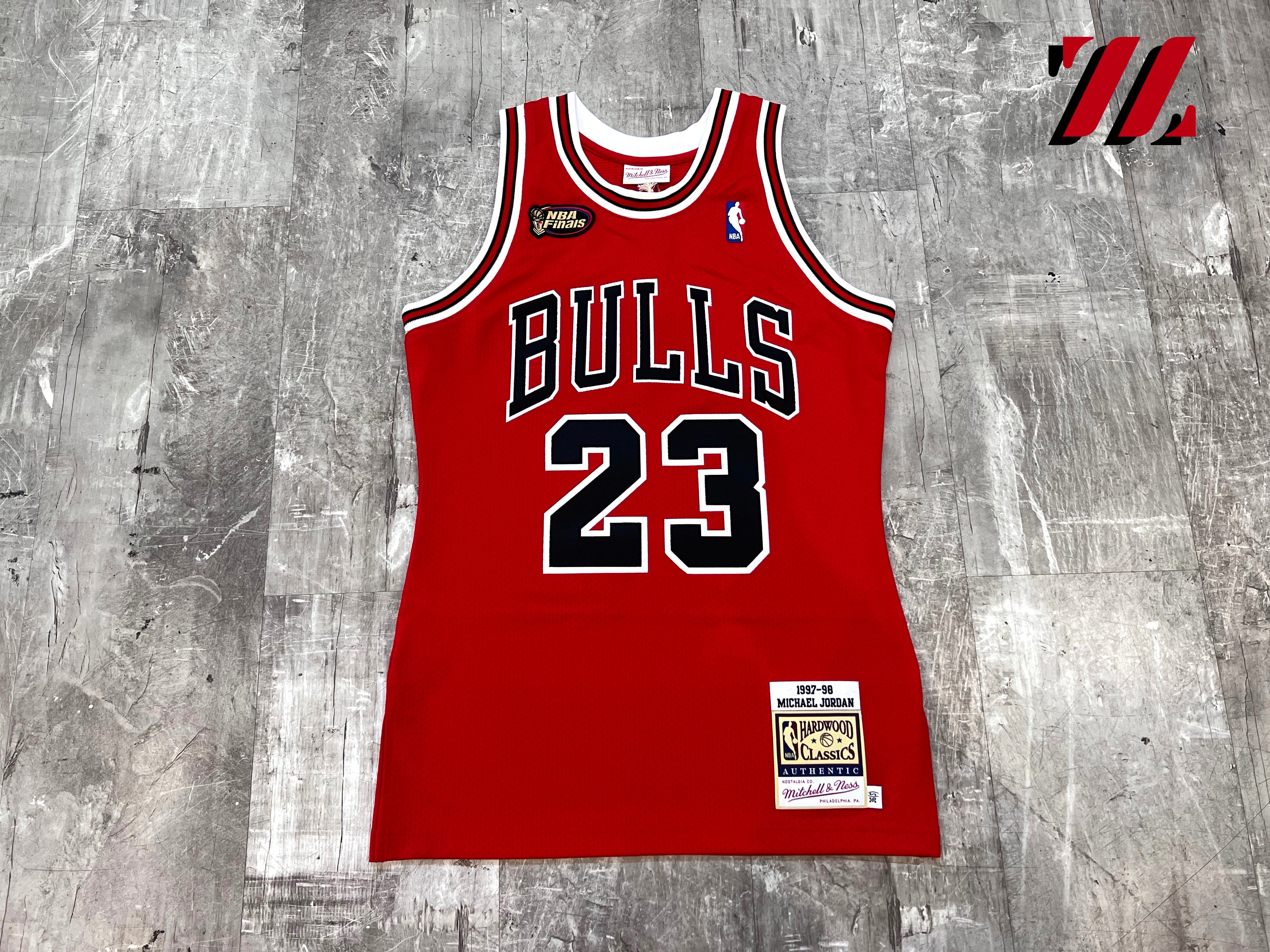 Mitchell Ness Michael Jordan NBA Finals ‘97-‘98 Bulls Jersey