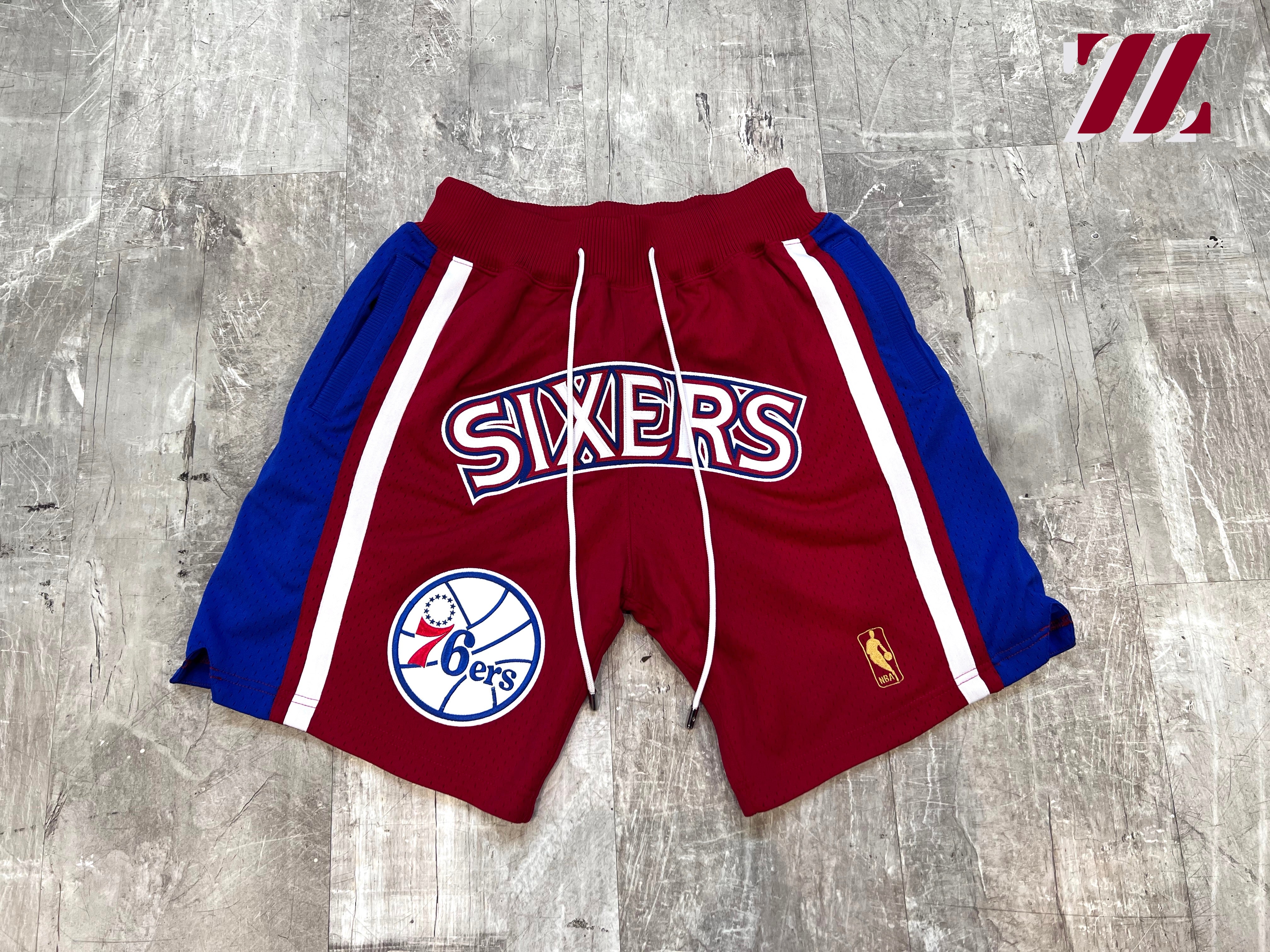 Just Don Ninety Six Shorts Philadelphia 76ers 1996-97 - Shop