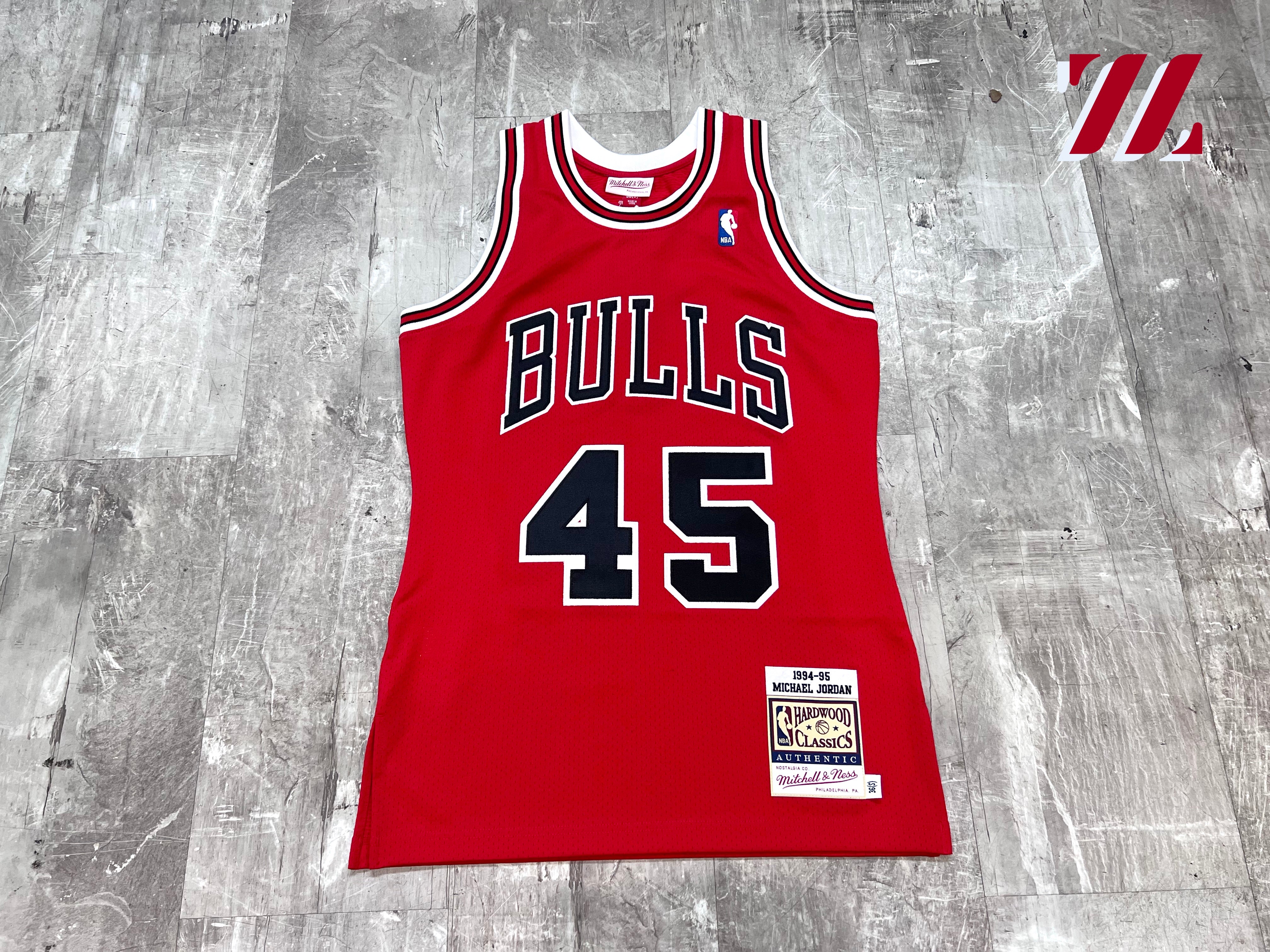 Mitchell & Ness Michael Jordan #45 '94-'95 Bulls Jersey ...