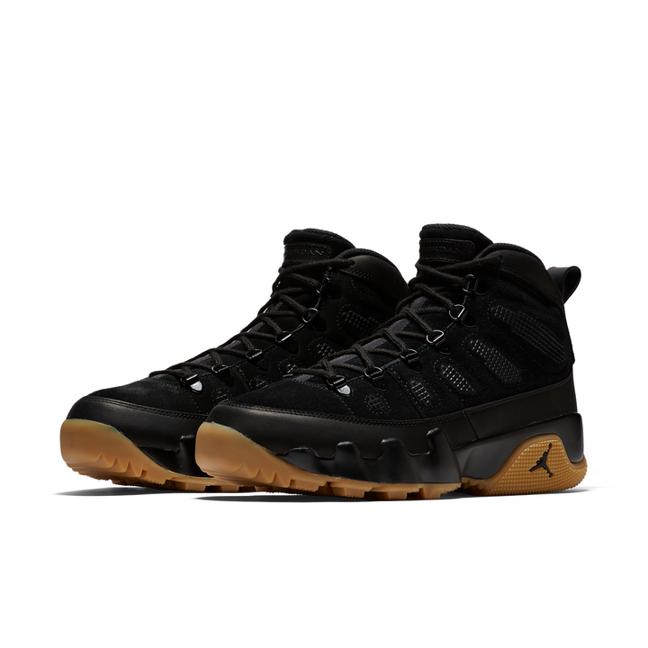 Men’s Air Jordan 9 Boot “Black/Wheat”