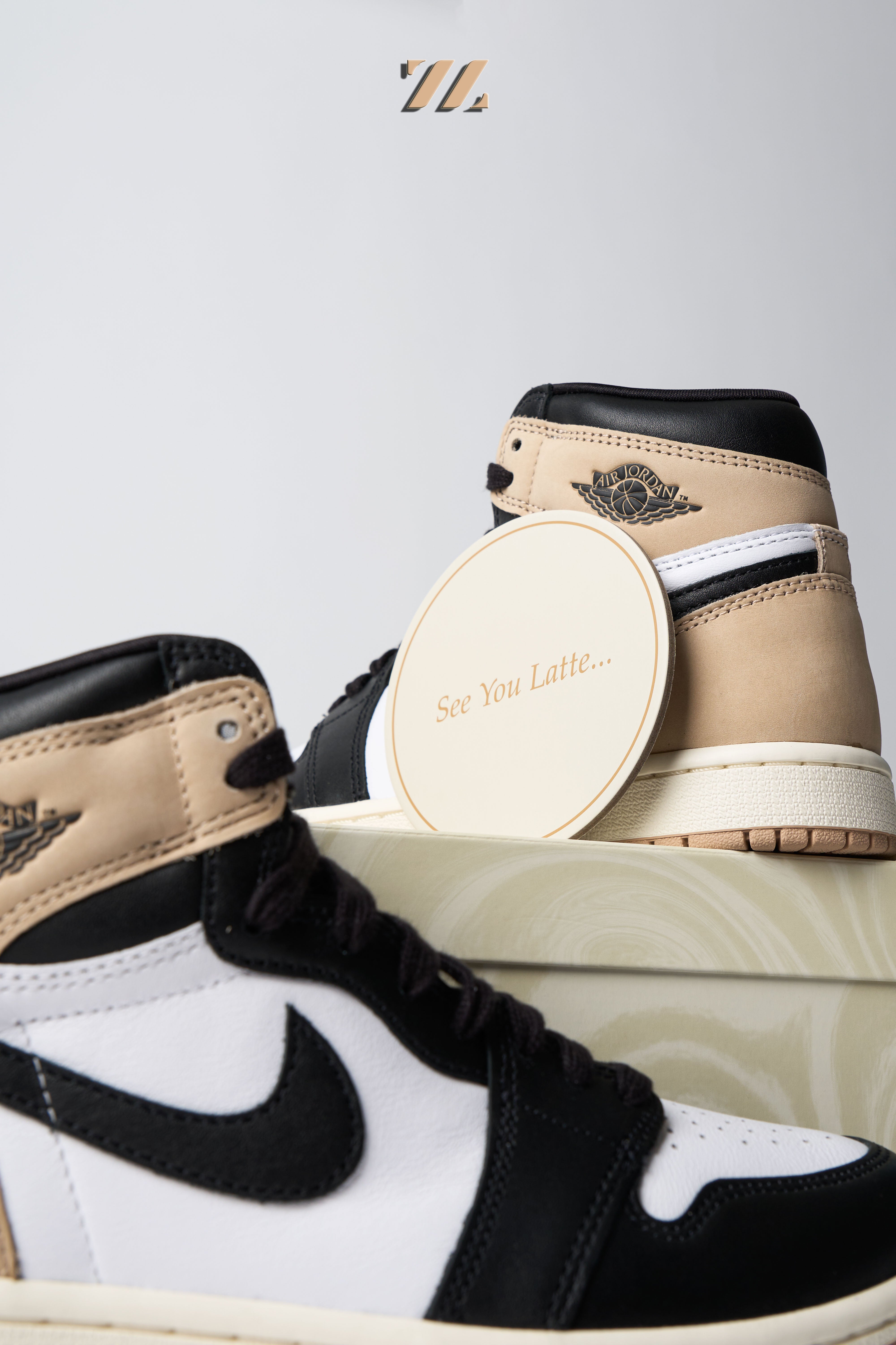 Women s Air Jordan 1 HI OG Latte