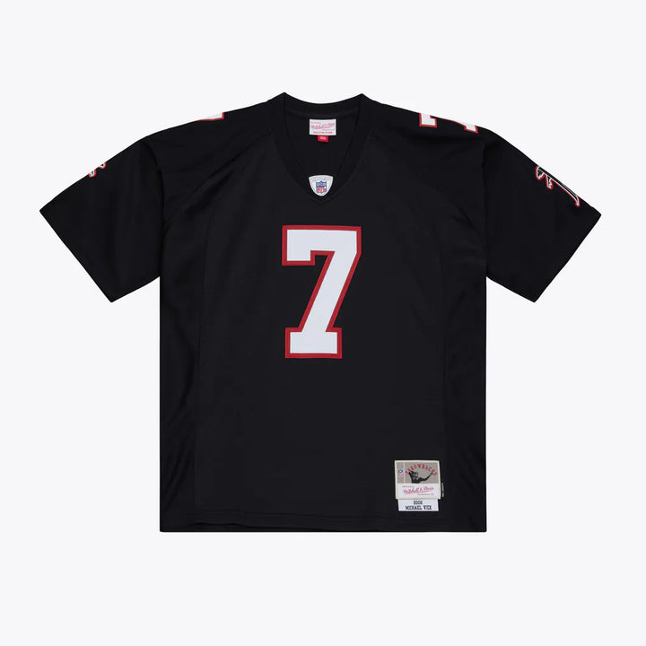 Men’s Mitchell &amp; Ness Michael Vick Black Atlanta Falcons 2002 Legacy Jersey