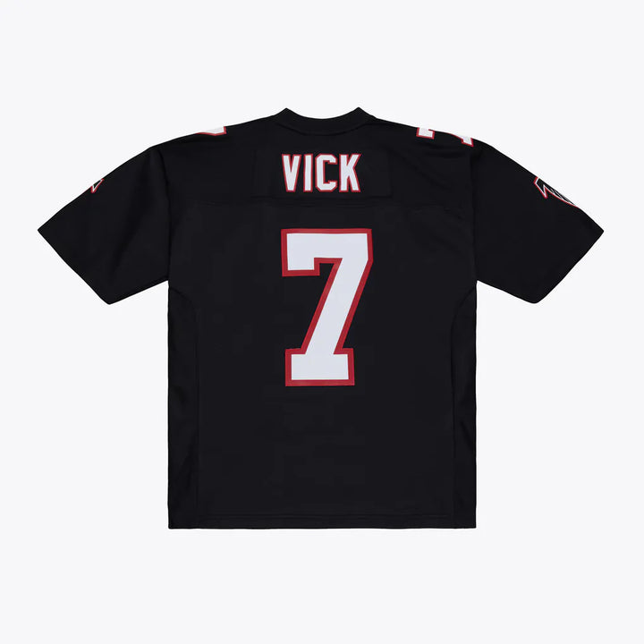 Men’s Mitchell &amp; Ness Michael Vick Black Atlanta Falcons 2002 Legacy Jersey