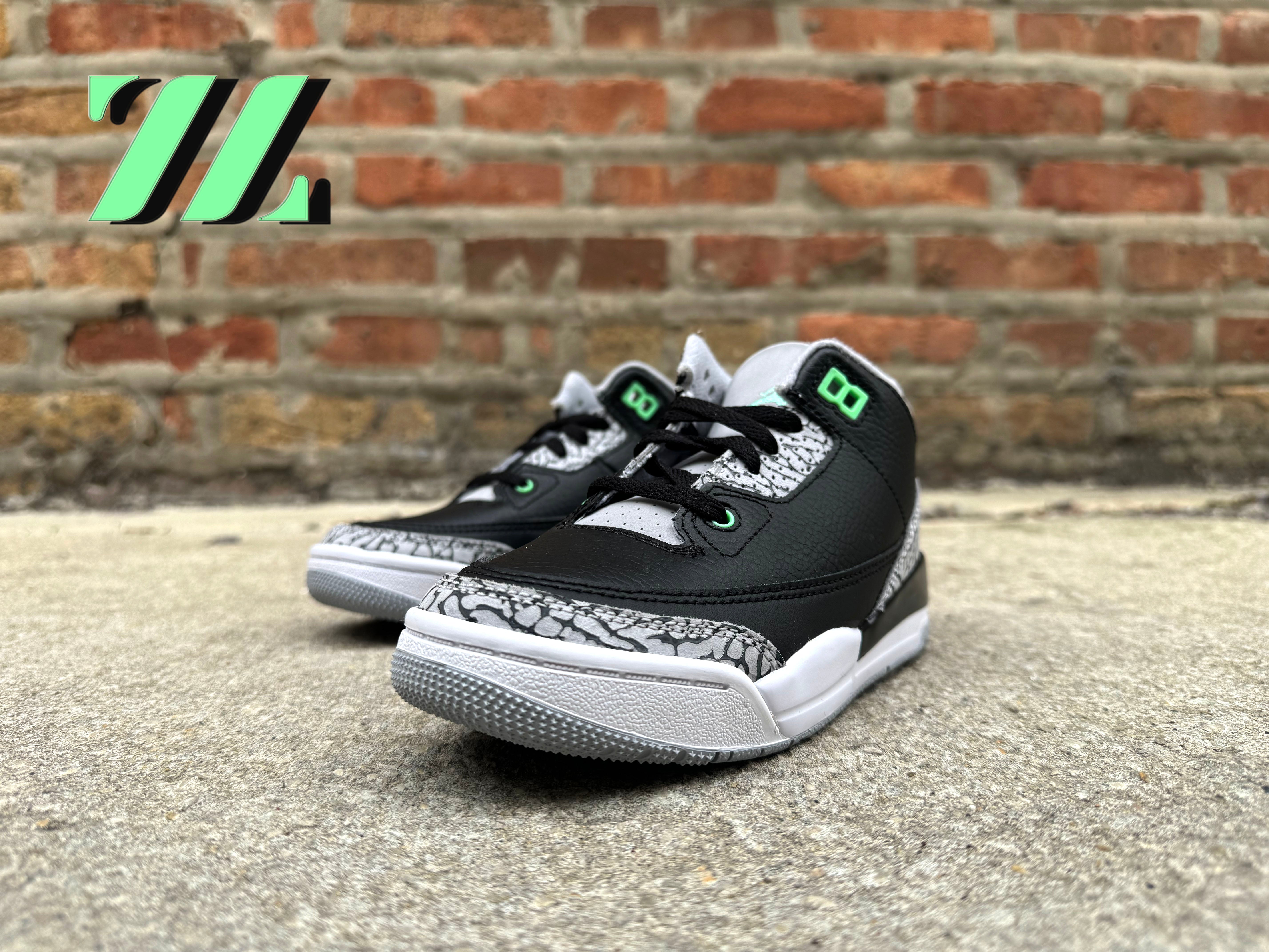 Retro 3 green fashion