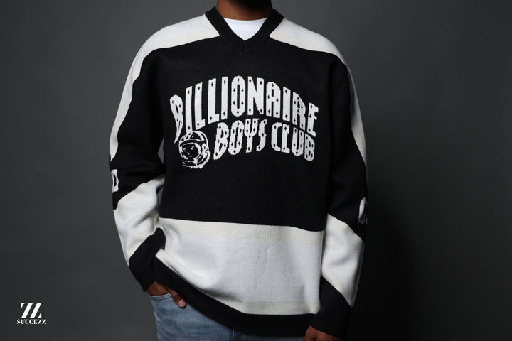 Men’s Billionaire Boys Club Puck Jersey Sweater