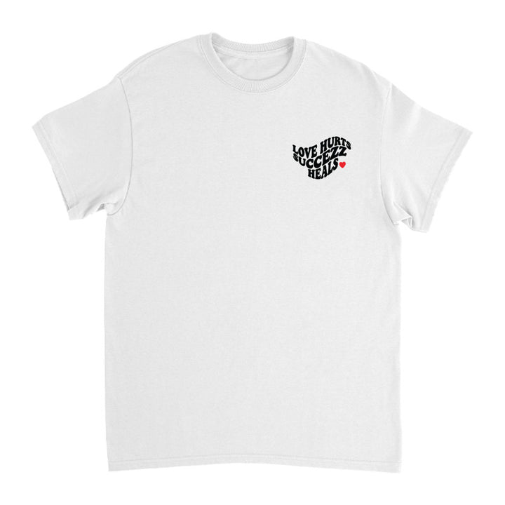 LOVE SUCCEZZ BLACK TEXT TEE