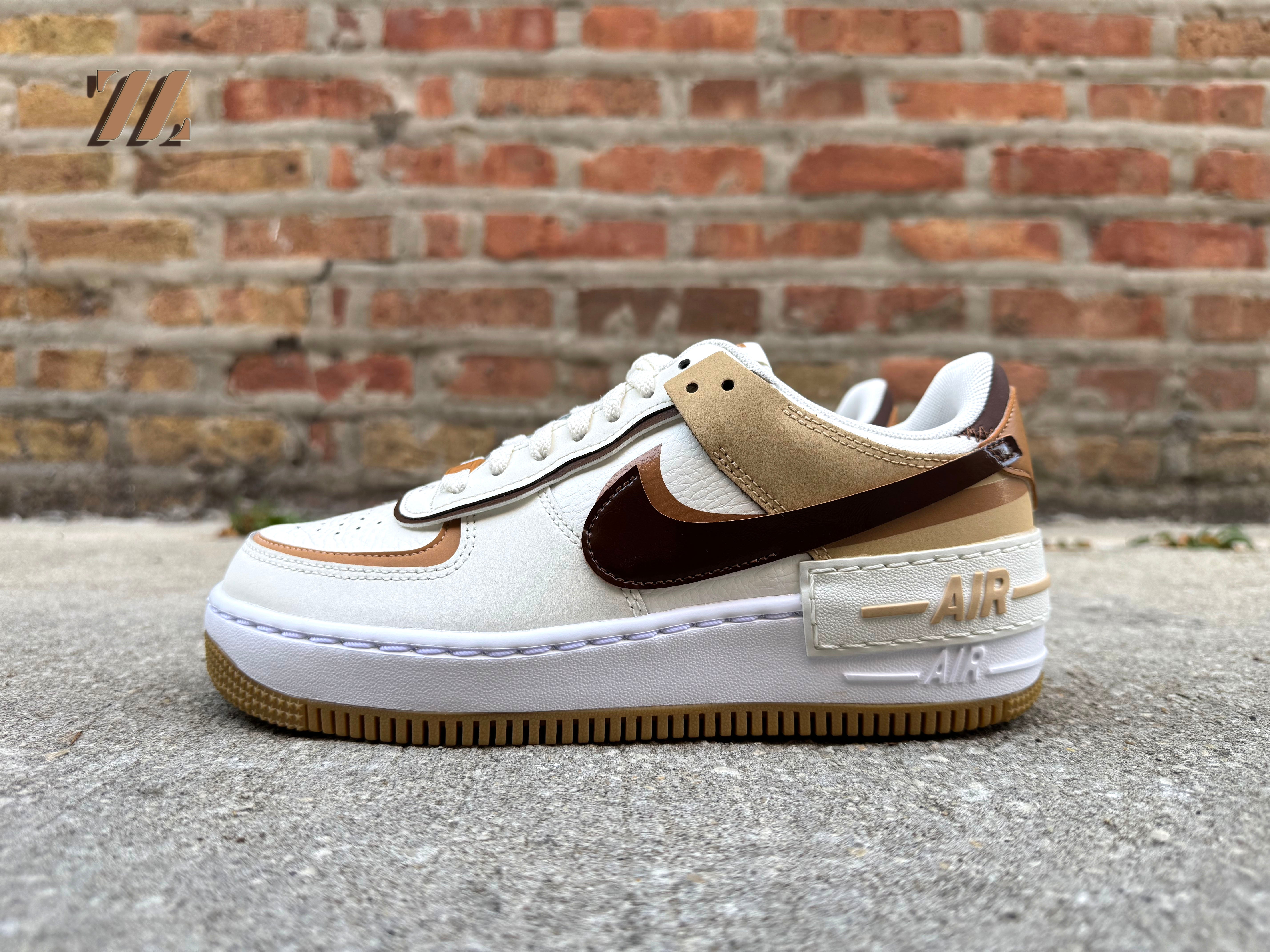 Nike air fashion force one shadow beige