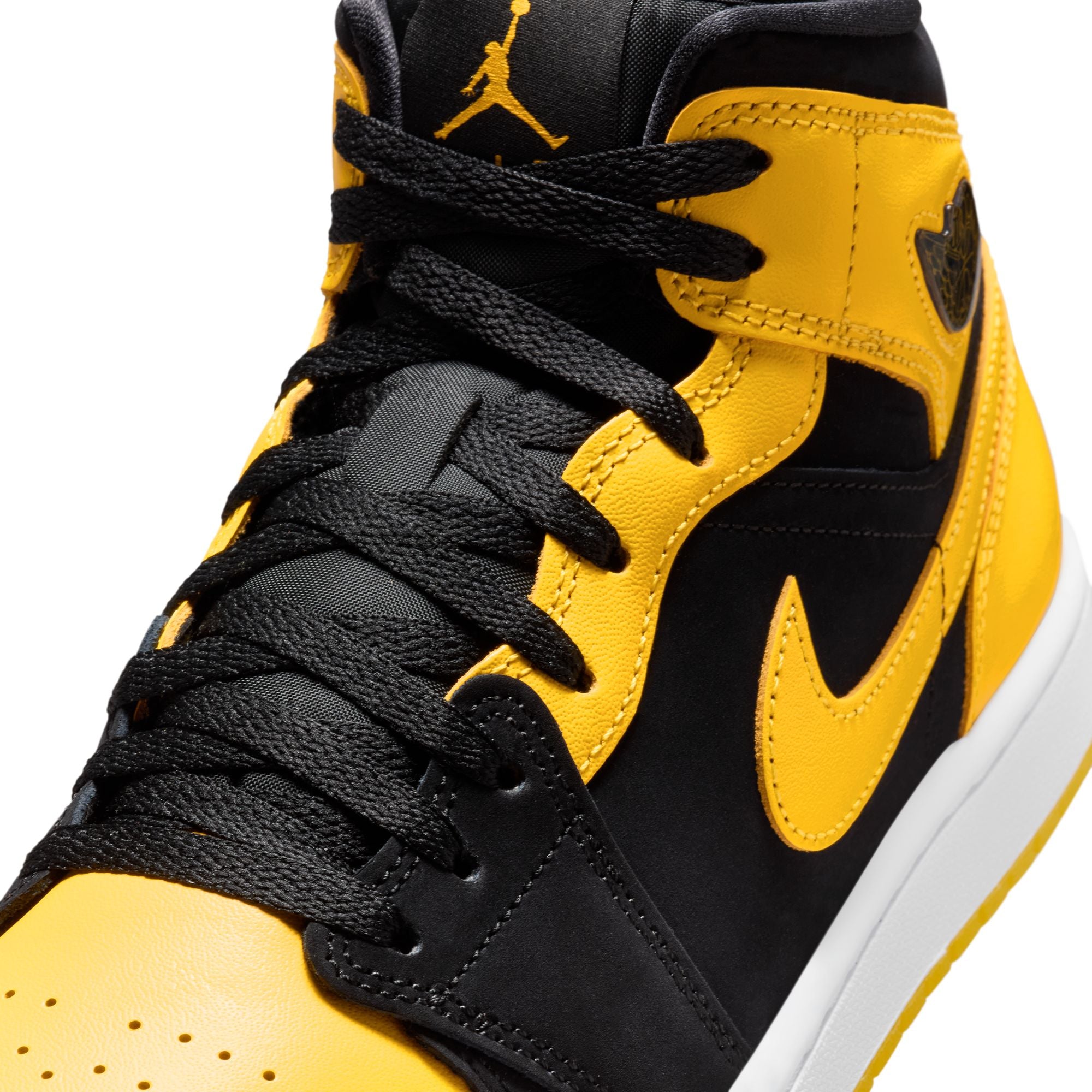 AIR JORDAN 1 MID SE ブラック/イエロー UK9 Amazon.com | Air Jordan 1 Mid SE | Fashion Sneakers