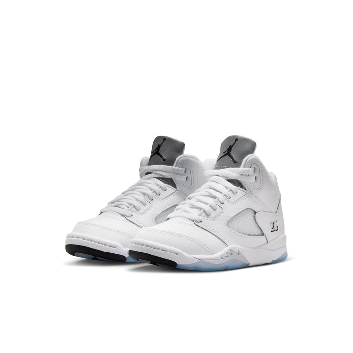 Little Kids' Jordan 5 "White Metallic" (PS)
