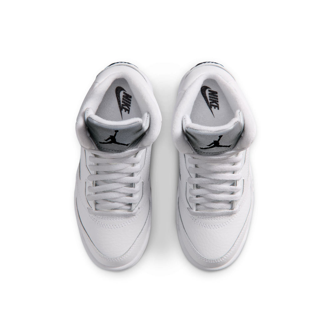 Little Kids' Jordan 5 "White Metallic" (PS)