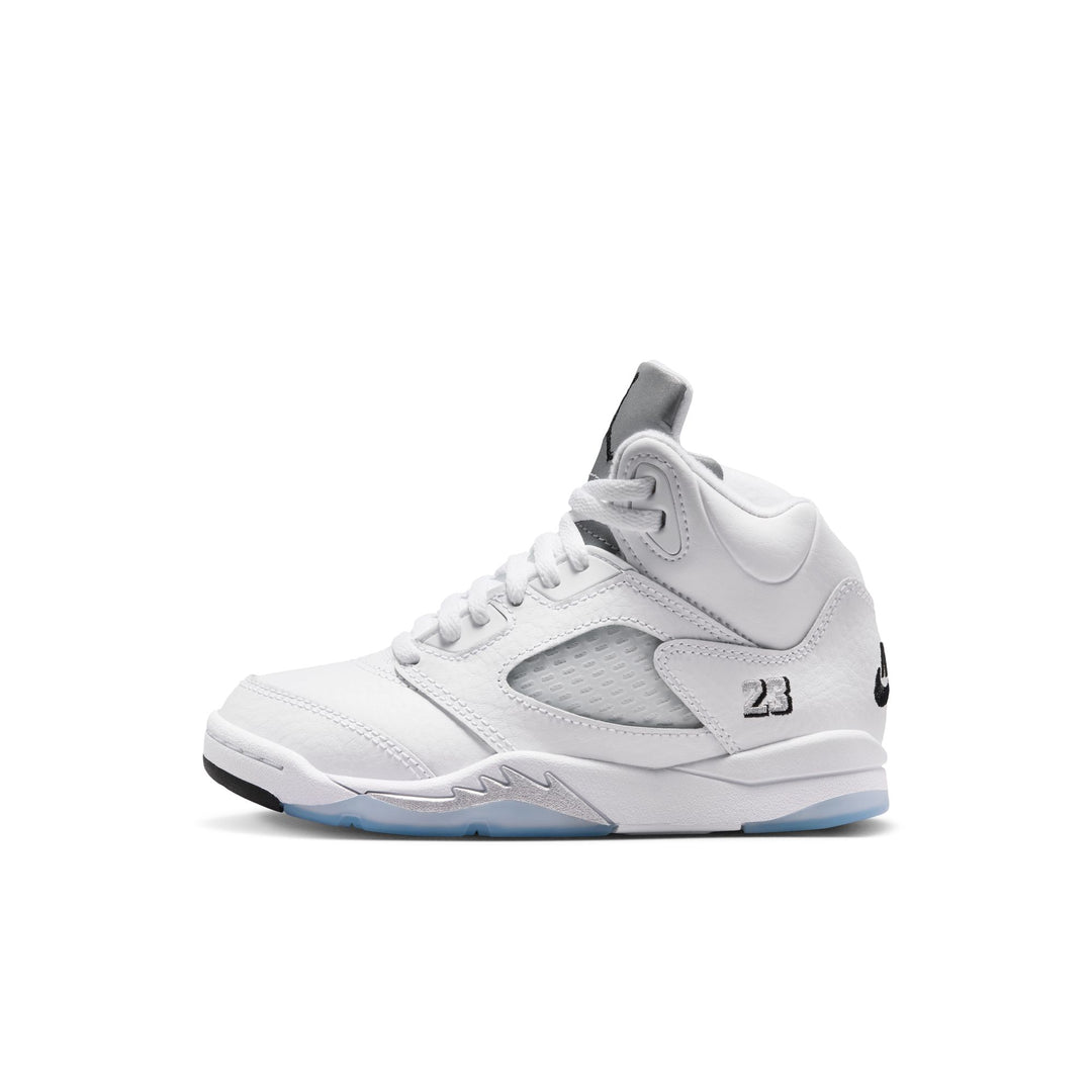 Little Kids' Jordan 5 "White Metallic" (PS)