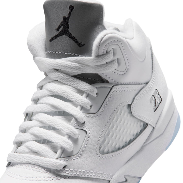 Little Kids' Jordan 5 "White Metallic" (PS)