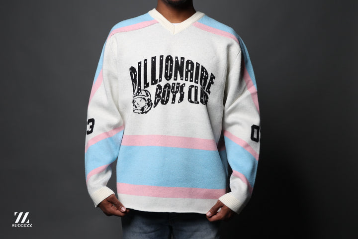 Men’s Billionaire Boys Club Puck Jersey Sweater