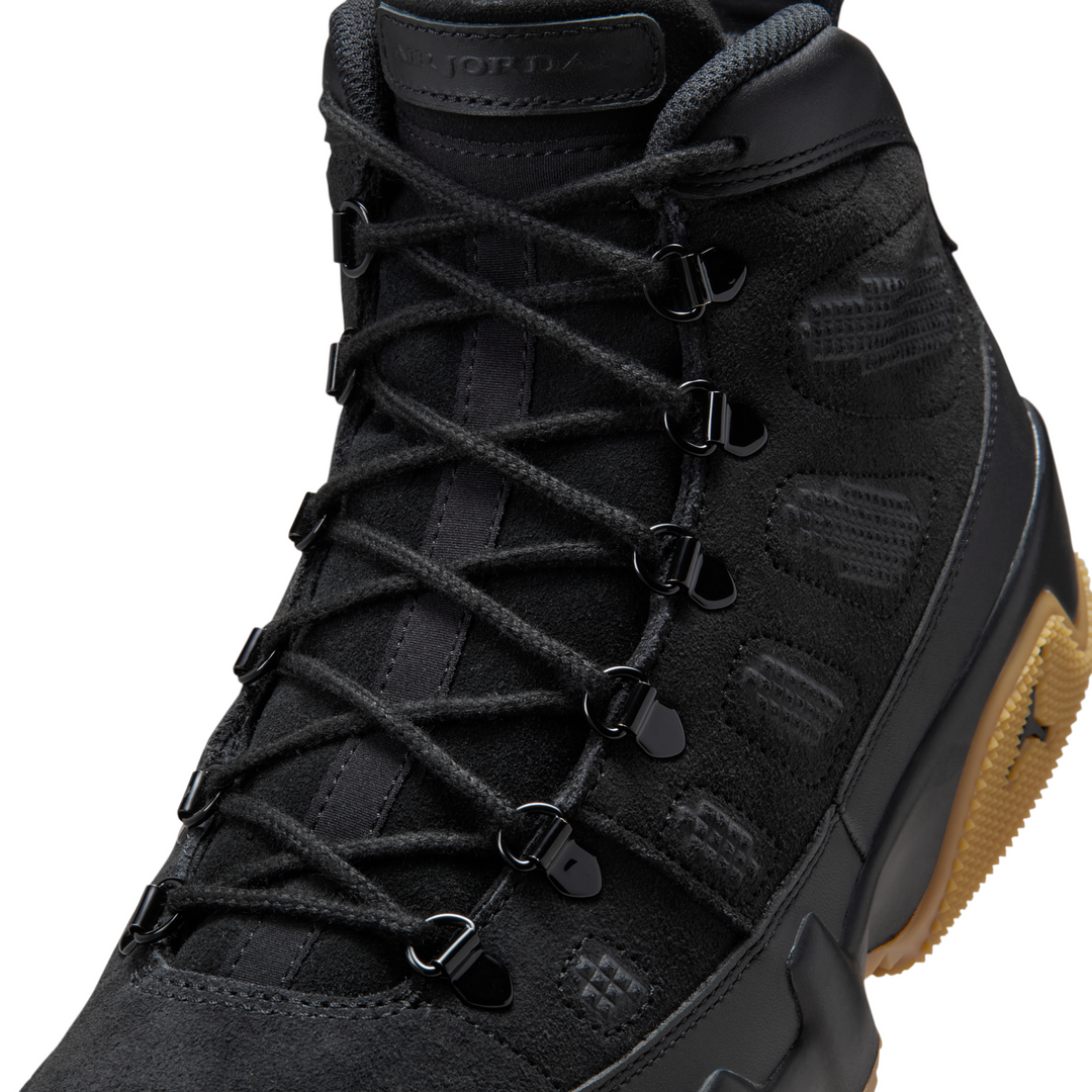 Men's Air Jordan 9 Boot “Black/Wheat” – SUCCEZZ BY B&VDOT Men's Air Jordan 9 Boot “Black/Wheat” – SUCCEZZ BY B&VDOT