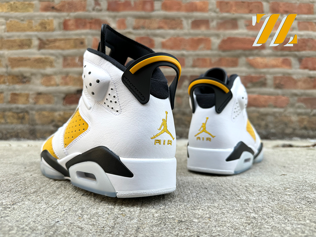Jordan 6 black and yellow deals