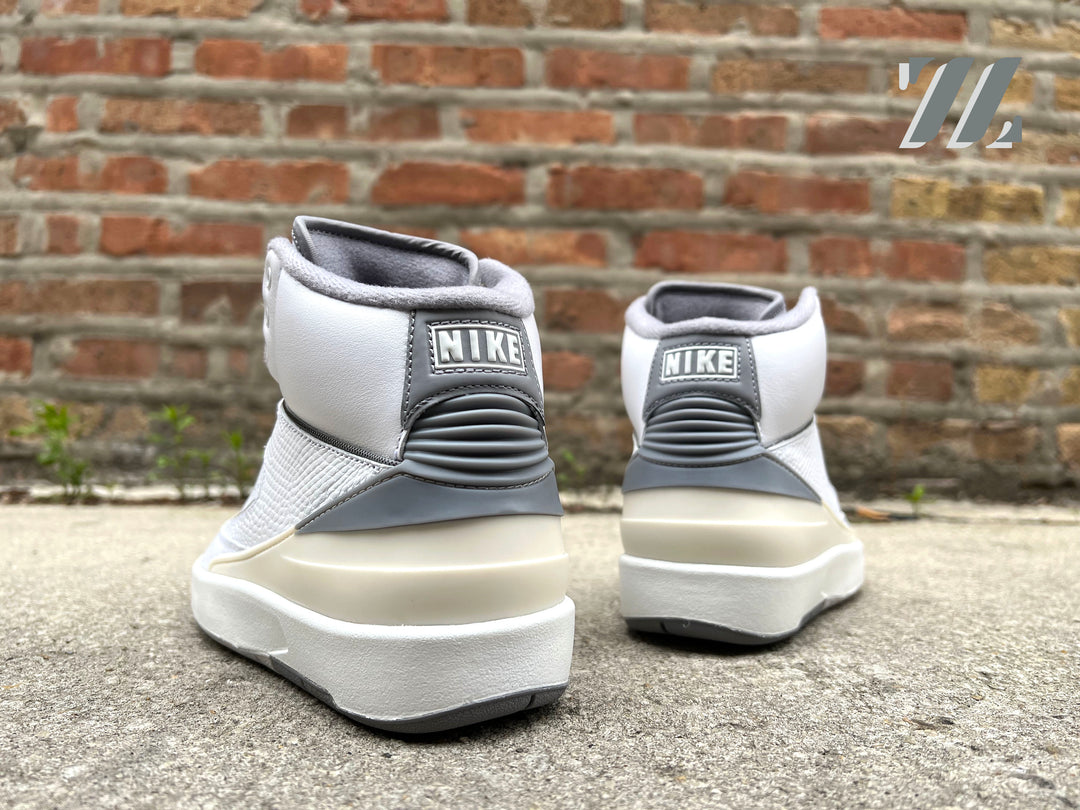 Kid’s Air Jordan Retro 2 “Cement Grey”  (GS)
