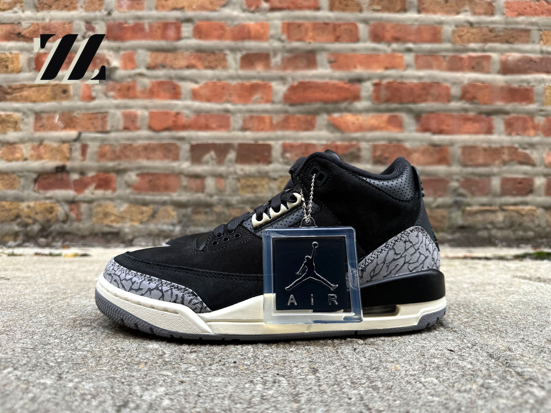 Air jordan sales retro 3 noir