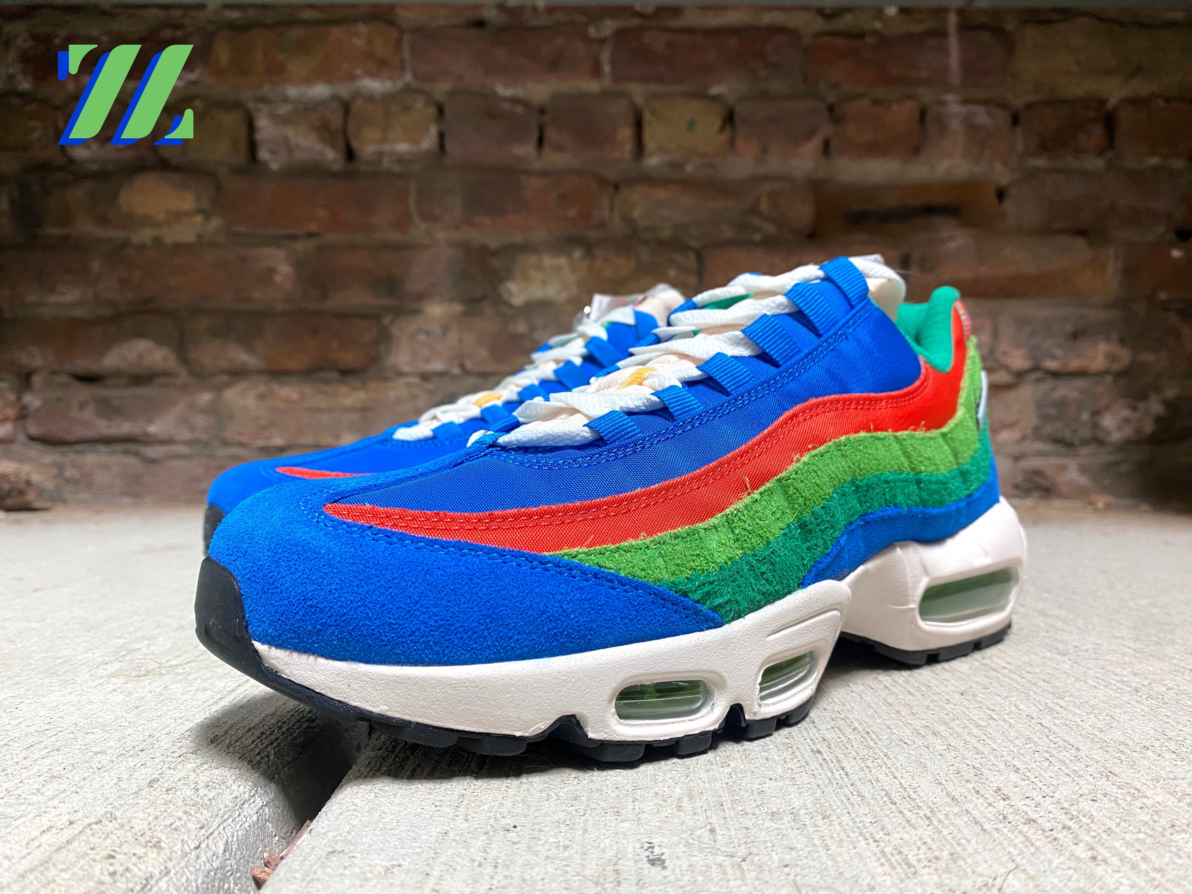 Womens air outlet max 95 blue