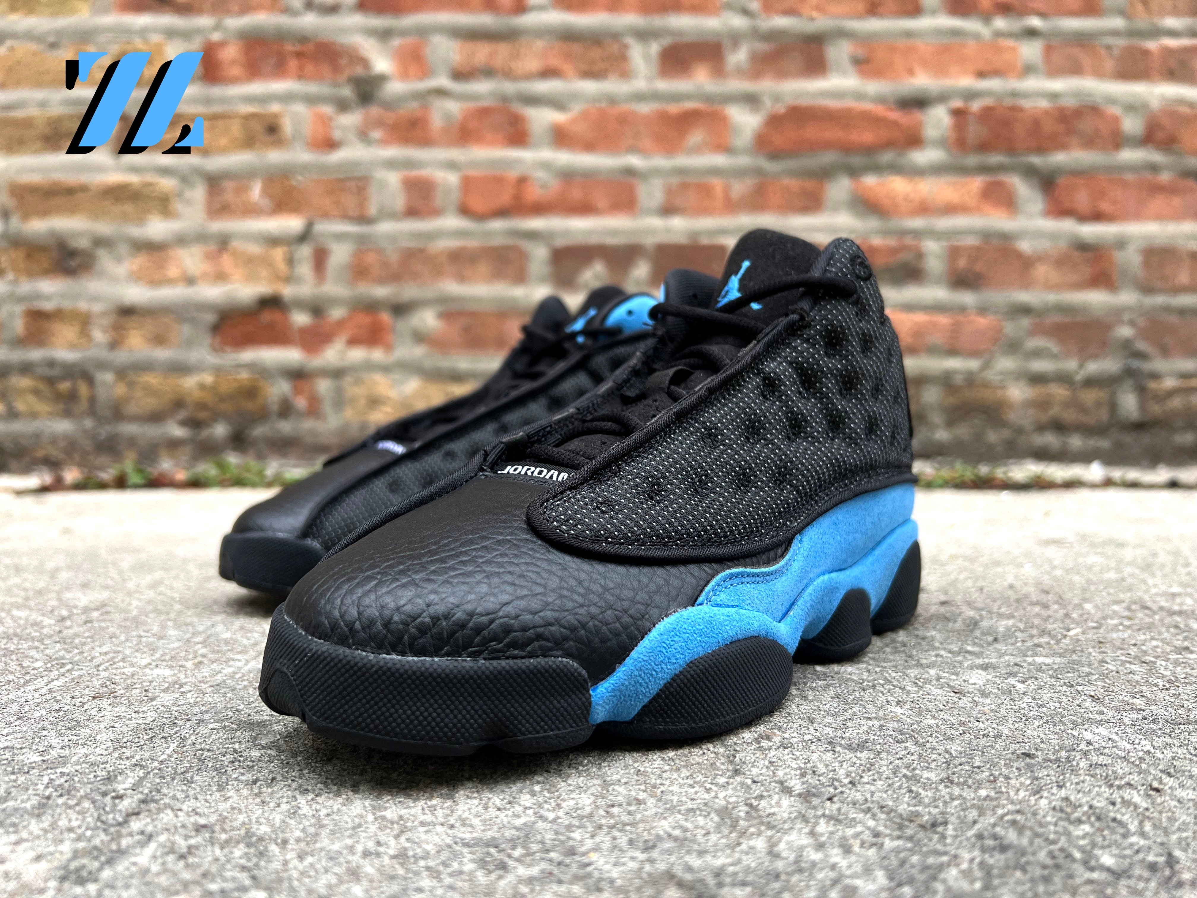 Black and clearance blue retro 13