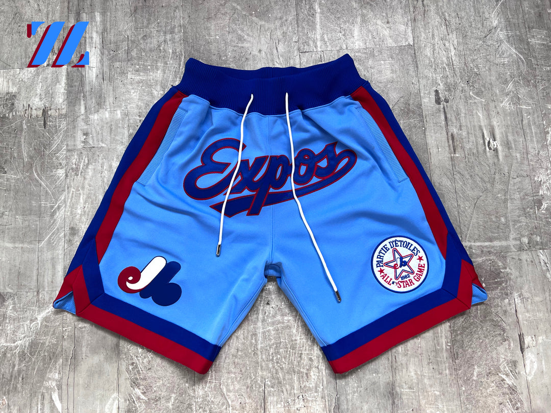 Men’s Mitchell & Ness Just Don Montreal Expos Shorts