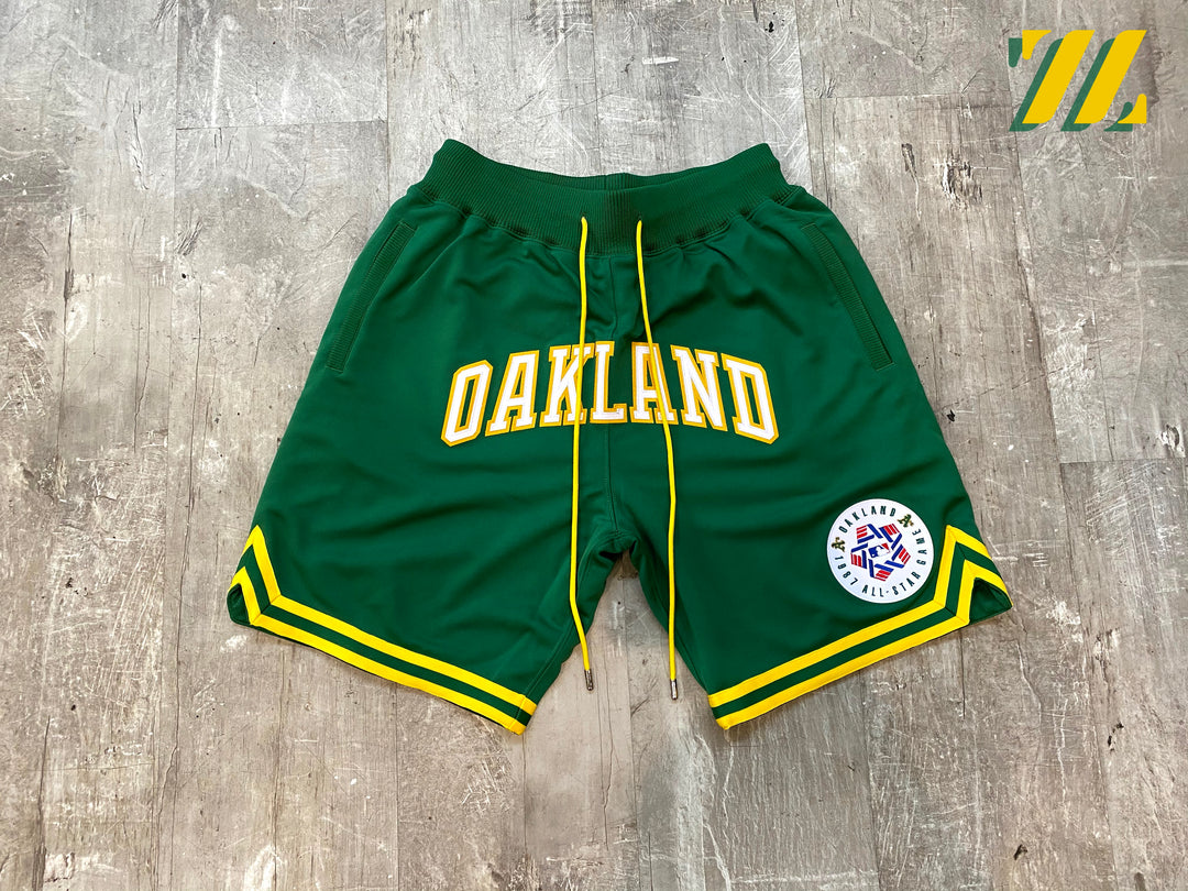 Men’s Mitchell & Ness Just Don Oakland Shorts