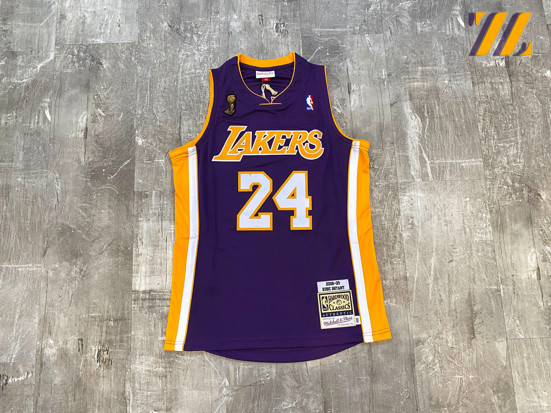 Men's Michell Ness Authentic Kobe Bryant Jersey