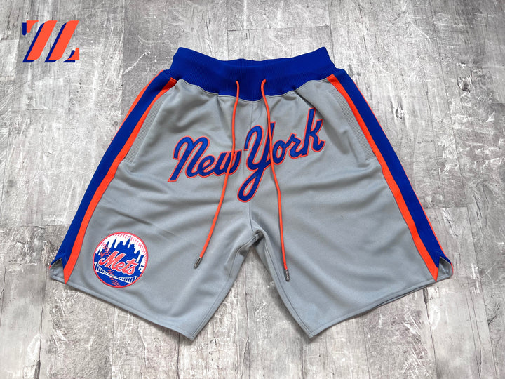 Men’s Mitchell & Ness Just Don New York Mets Shorts
