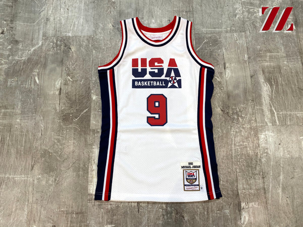Men’s Mitchell & Ness Authentic Team USA Jersey