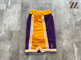 Men's Mitchell & Ness Authentic Lakers Shorts