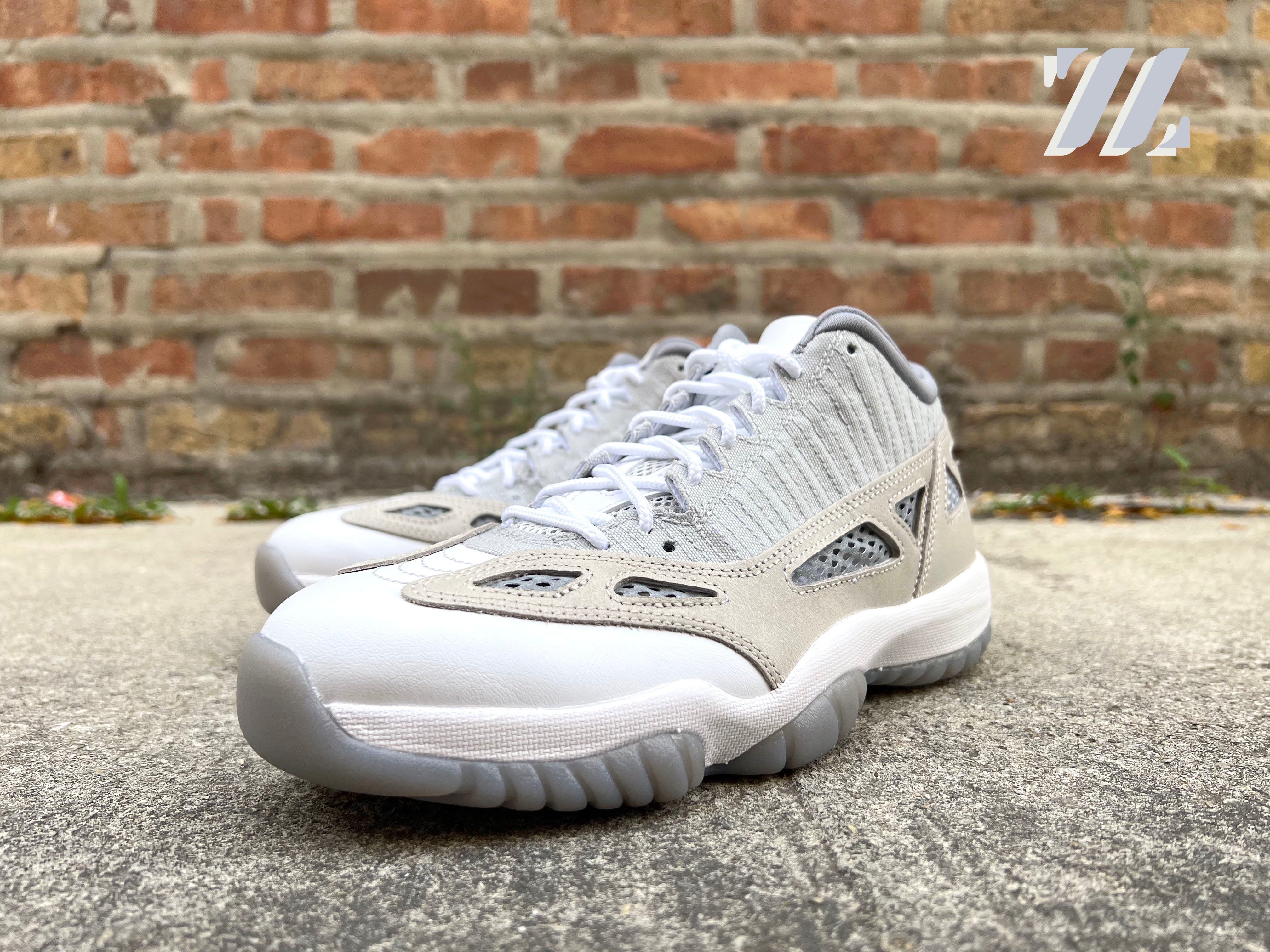 Jordan retro hotsell 11 low grey